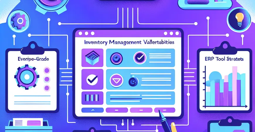 库存管理漏洞多？ERP 工具的防控策略